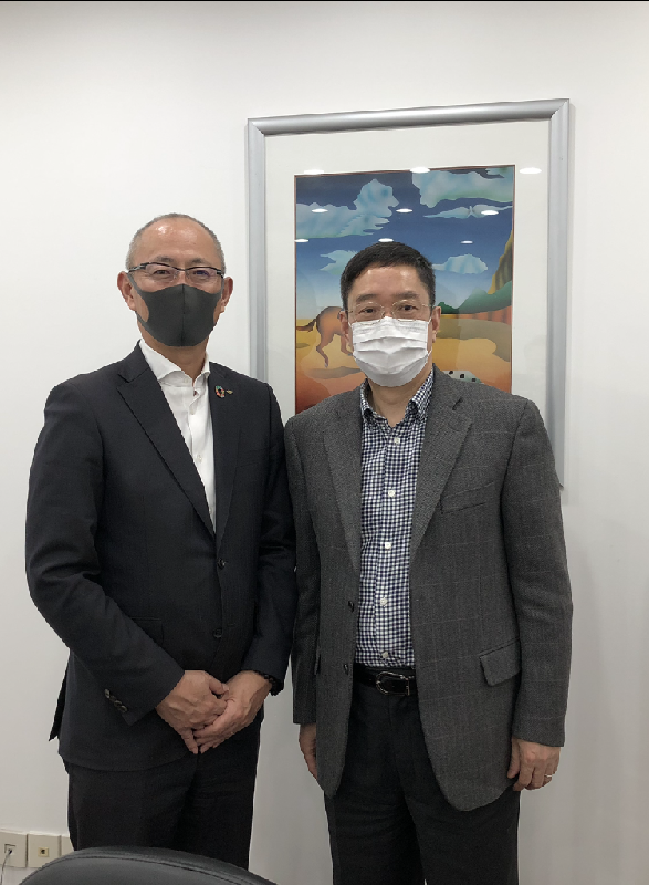 小川總代表來(lái)訪(fǎng)